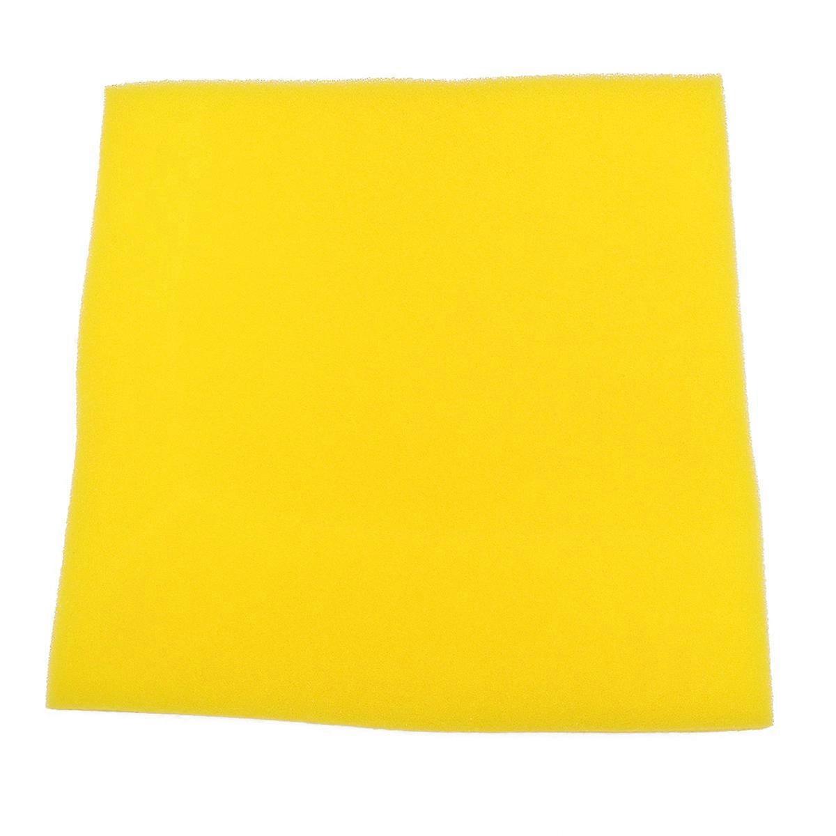Fish Tank Filters Small Durable Aquarium Cotton Filter Slices Fish Tank Filtration Accessories for Aquarium Use Yellow 50x50x4cm Odor Removal 1Pc
