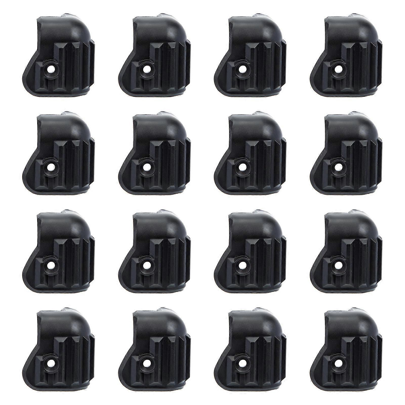 Plastic Protection Corners Collision Protection Interlocking Speaker Corner Protectors 16Pcs
