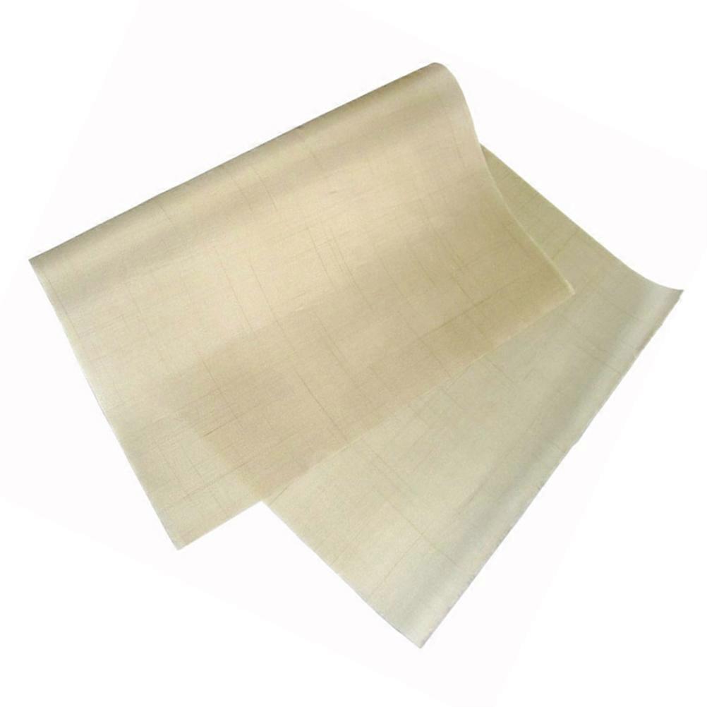 Reusable Oven Liners Non Stick Oven Mat Waterproof Grease Proof for Baking BBQ Home Cooks 30 X 40 Cm White 1Pcs