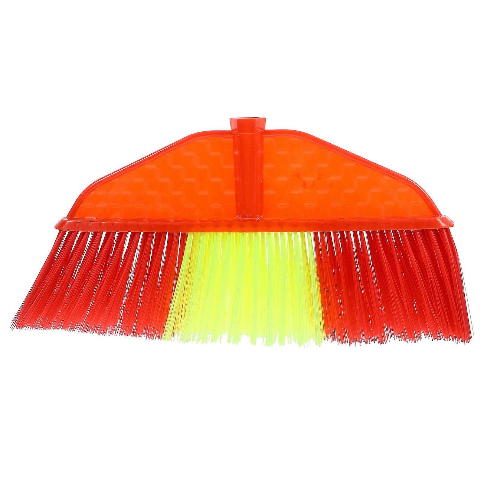 Broom Head Replacement For Garage Patio Deck Concrete Wood Stone Tile Floors Multi 39.50X17.30X9.00cm Outdoor Cleaning 1Set