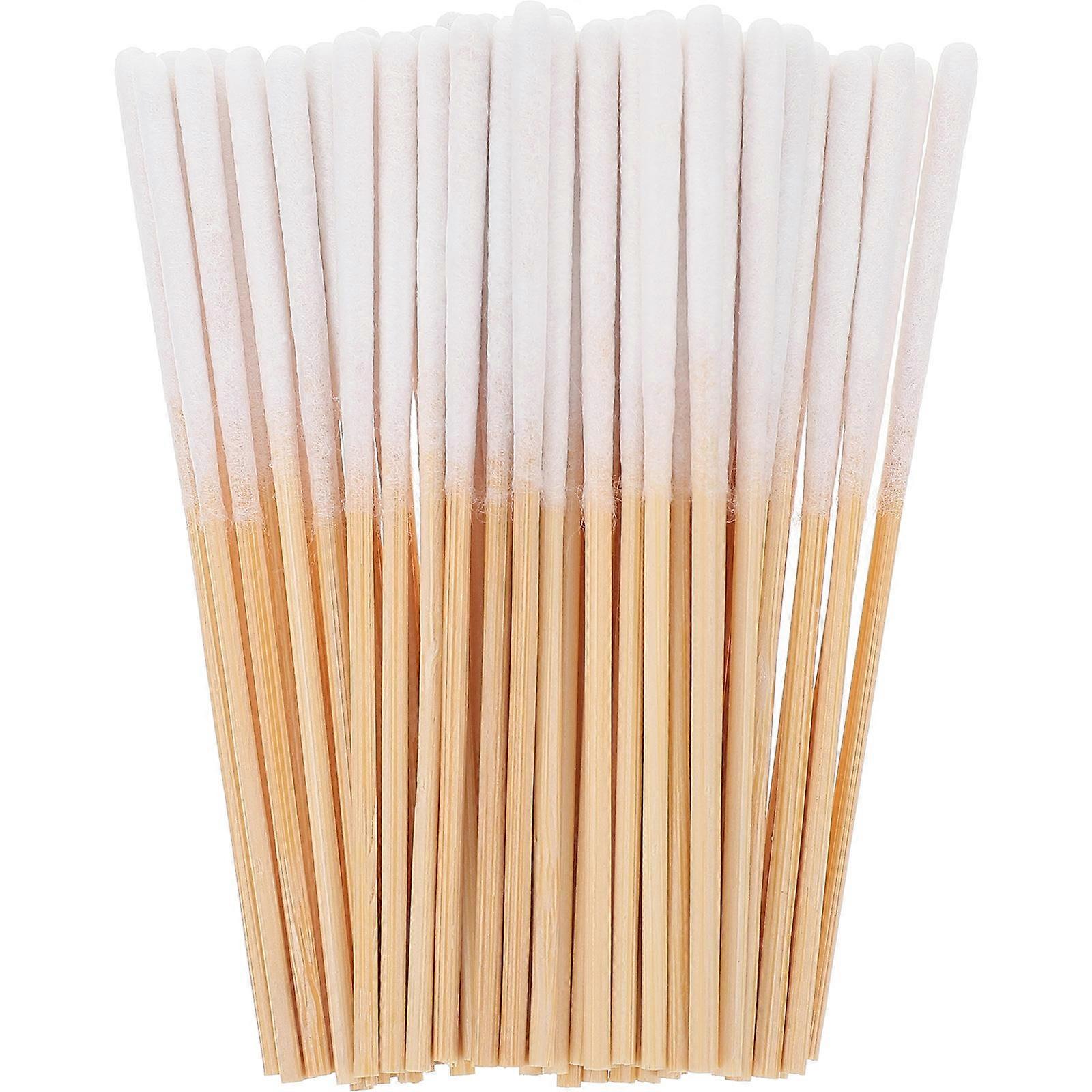 300pcs Pointed Cotton Swabs for Beauty Care – Bamboo Swabs for Home & Travel, Absorbent & Dust Free for Precision Cleaning & Daily Use