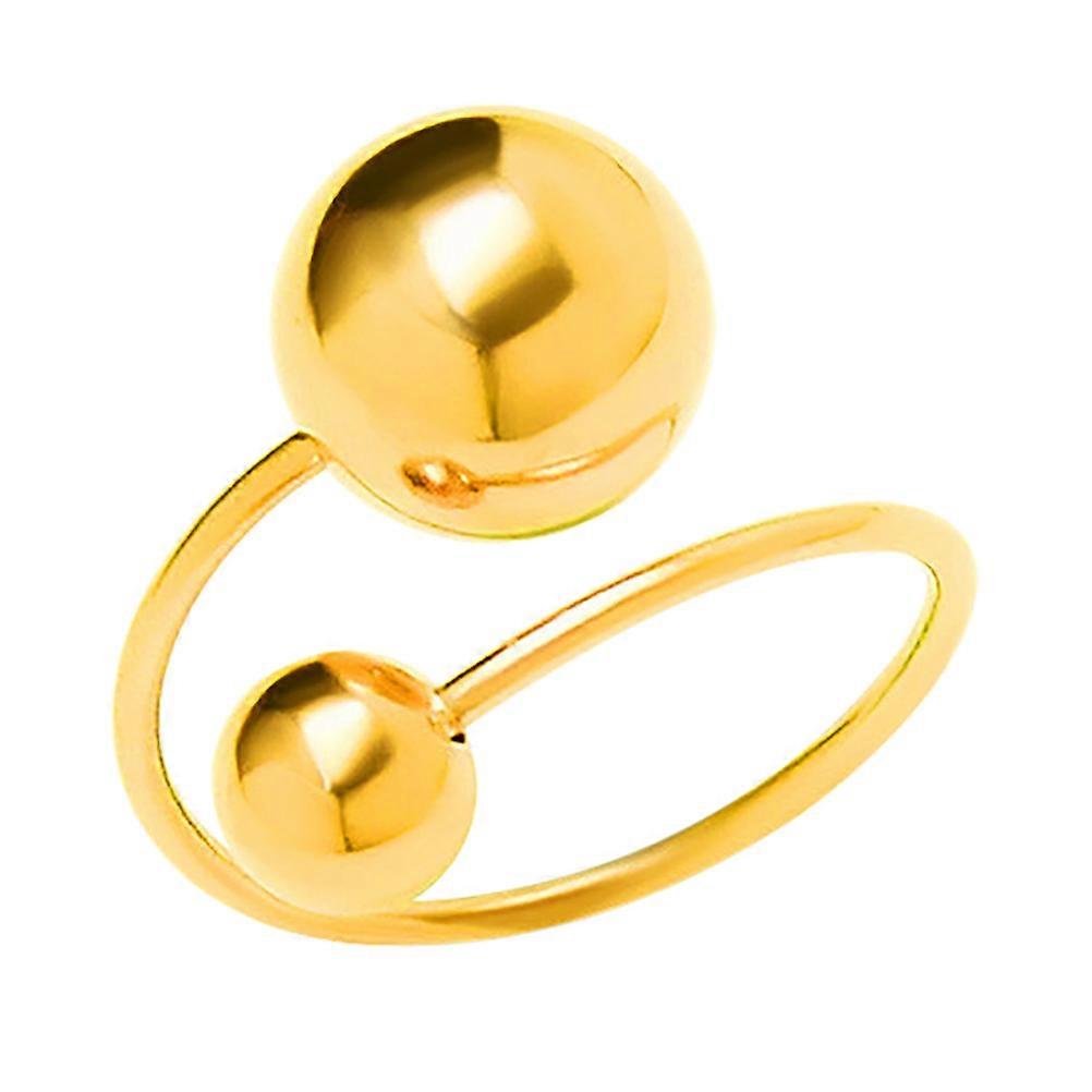 a polished and professional product description for your **Adjustable Women's Stainless Steel Bead Ring**:
**Elegant Adjustable Bead Ring for
