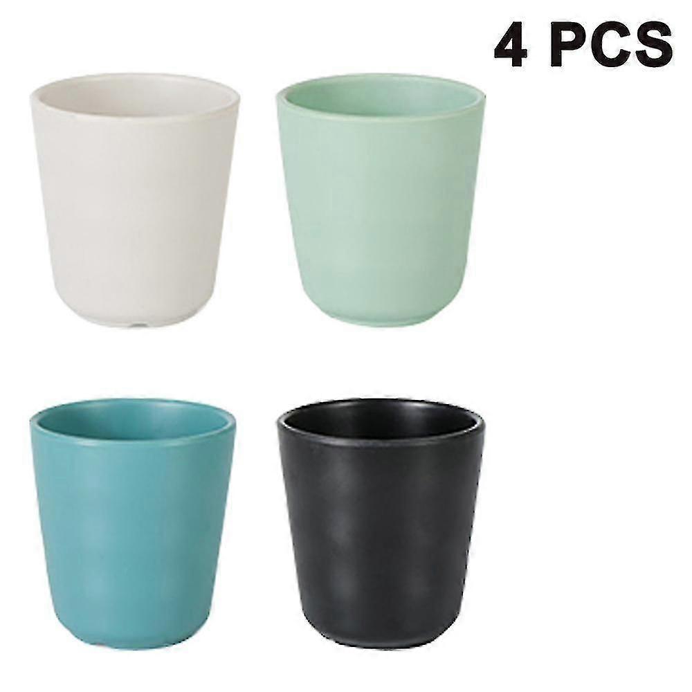 Reusable Drinking Cup, Healthy Cup Set 4-multicolored