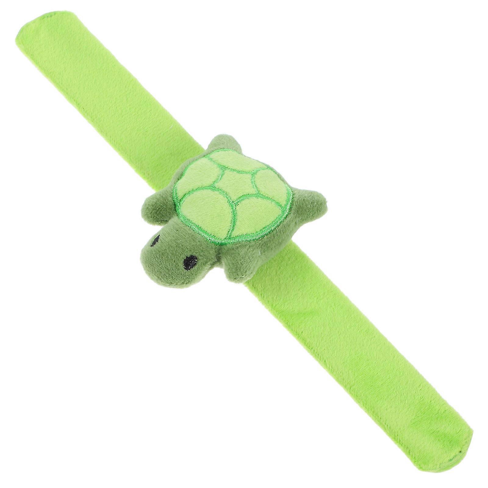 Slap Bracelets Turtle Figure Wristband Everyday Wear Interactive Play 1Set