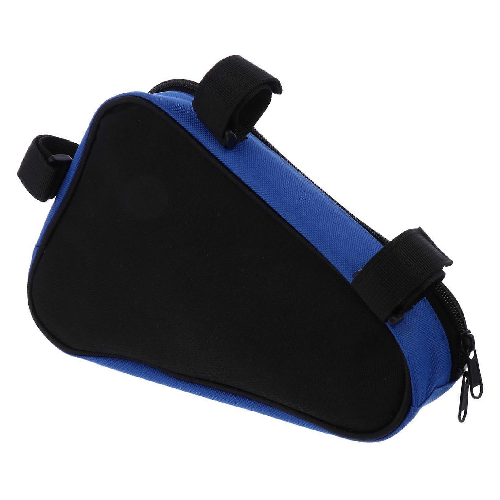 bicycle bag saddle cycling accessories seat bag polyester blue