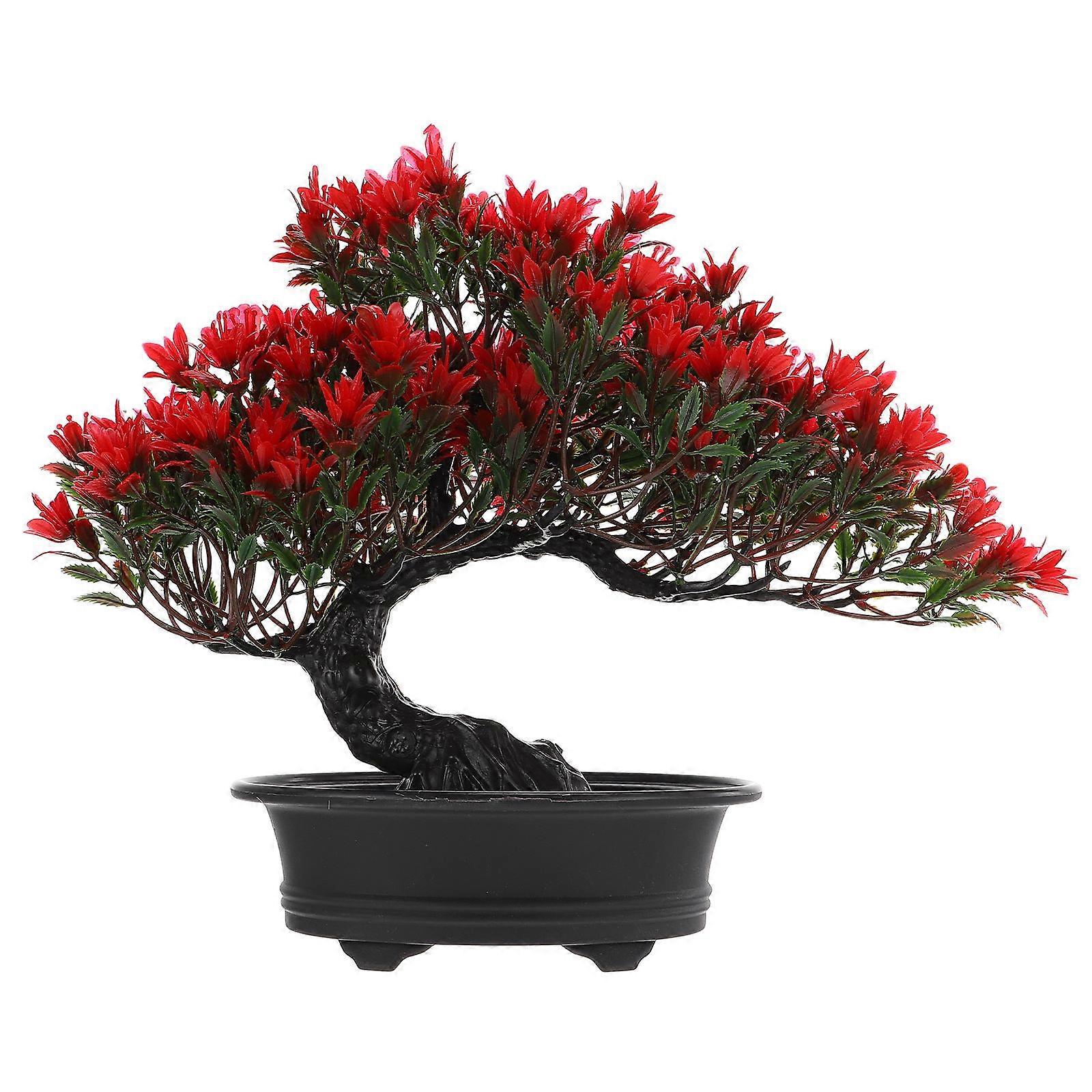 Artificial Bonsai Flower Simulation Style Home Decor 32X13CM 1Pcs
