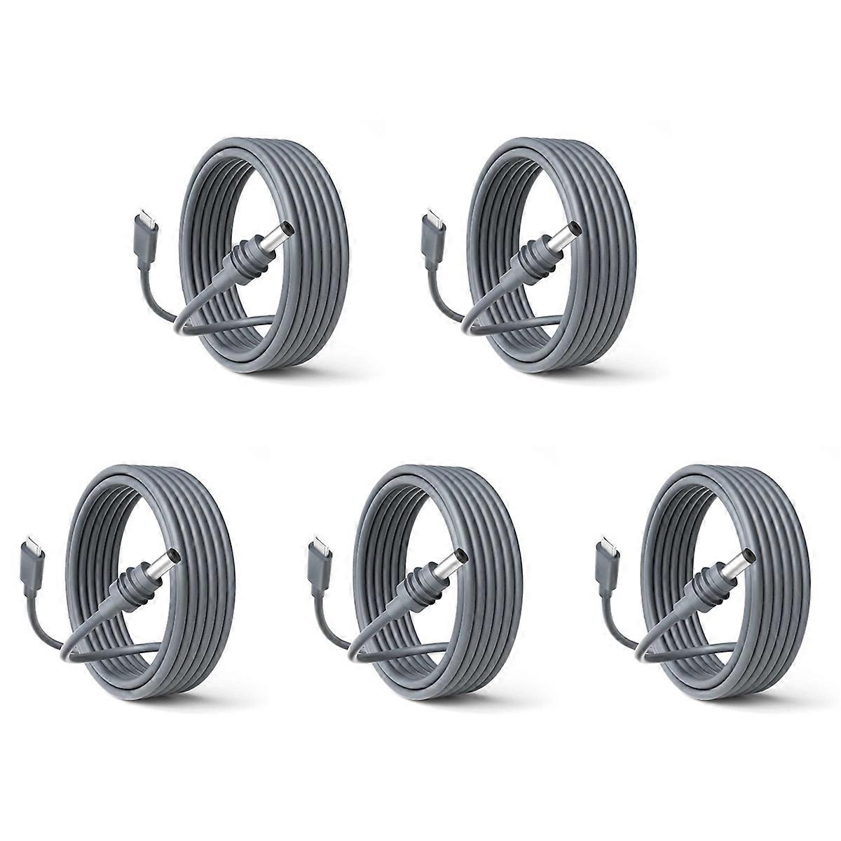 5X for Mini Cable 10FT Mini USB C to DC Power Cable 100W Input USB Type C to DC Cable, 18AWG 3meter