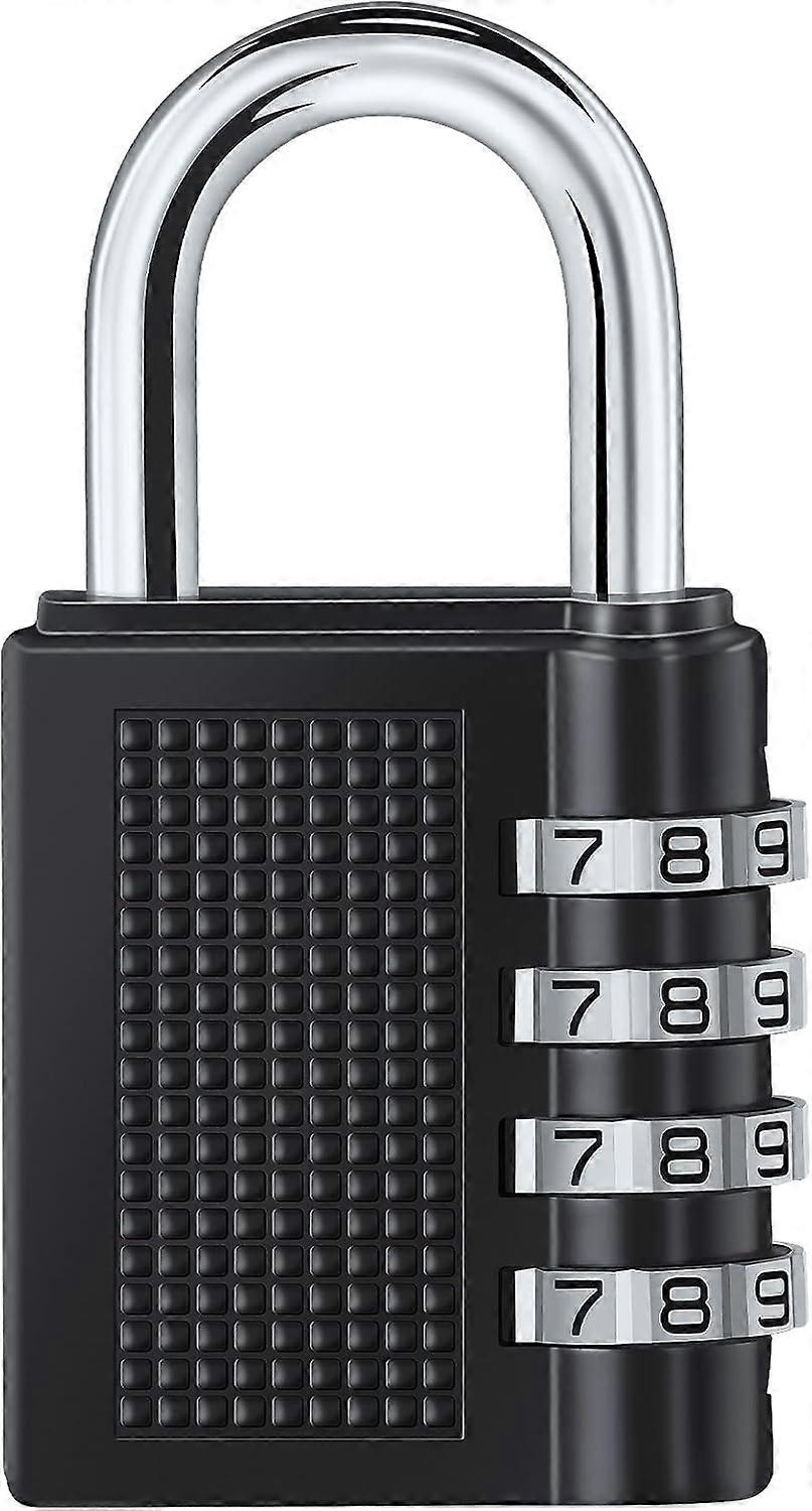 1 piece 4 digit combination lock, security lock with customizable password,