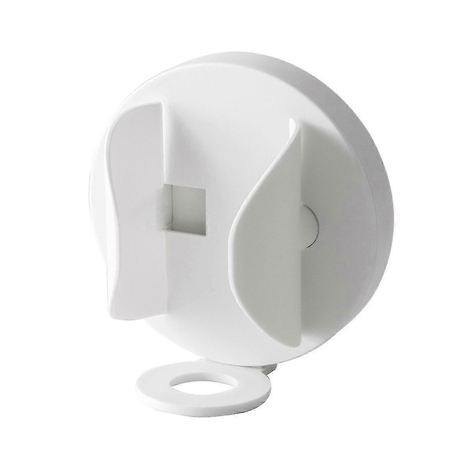 Space-Saving Wall-Mounted Electric Toothbrush Holder with Bottom Drain Hole