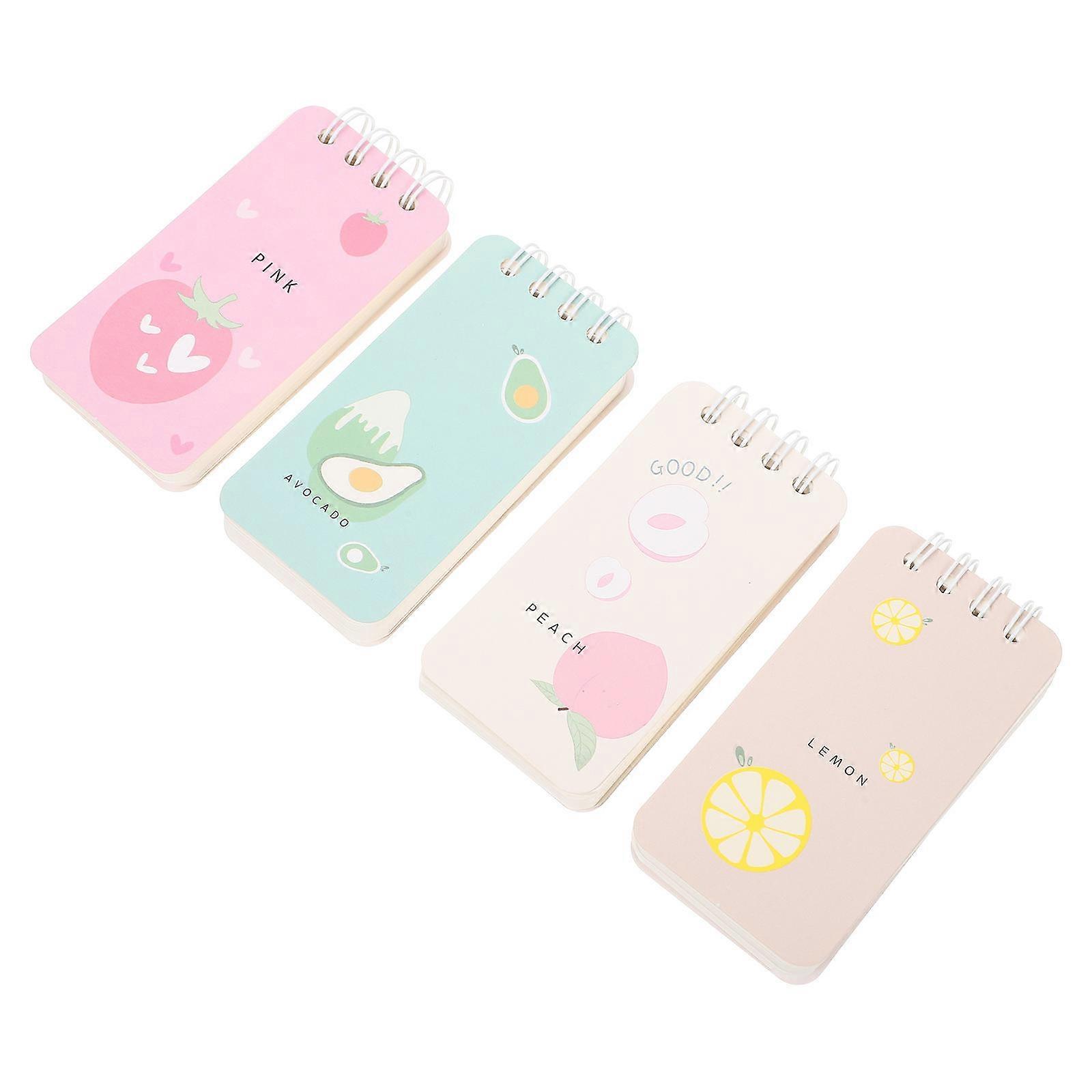 Lovely Drawing Pad Multi-Function Graffiti Pads For Everyday Use 9X4.7CM 4Pcs