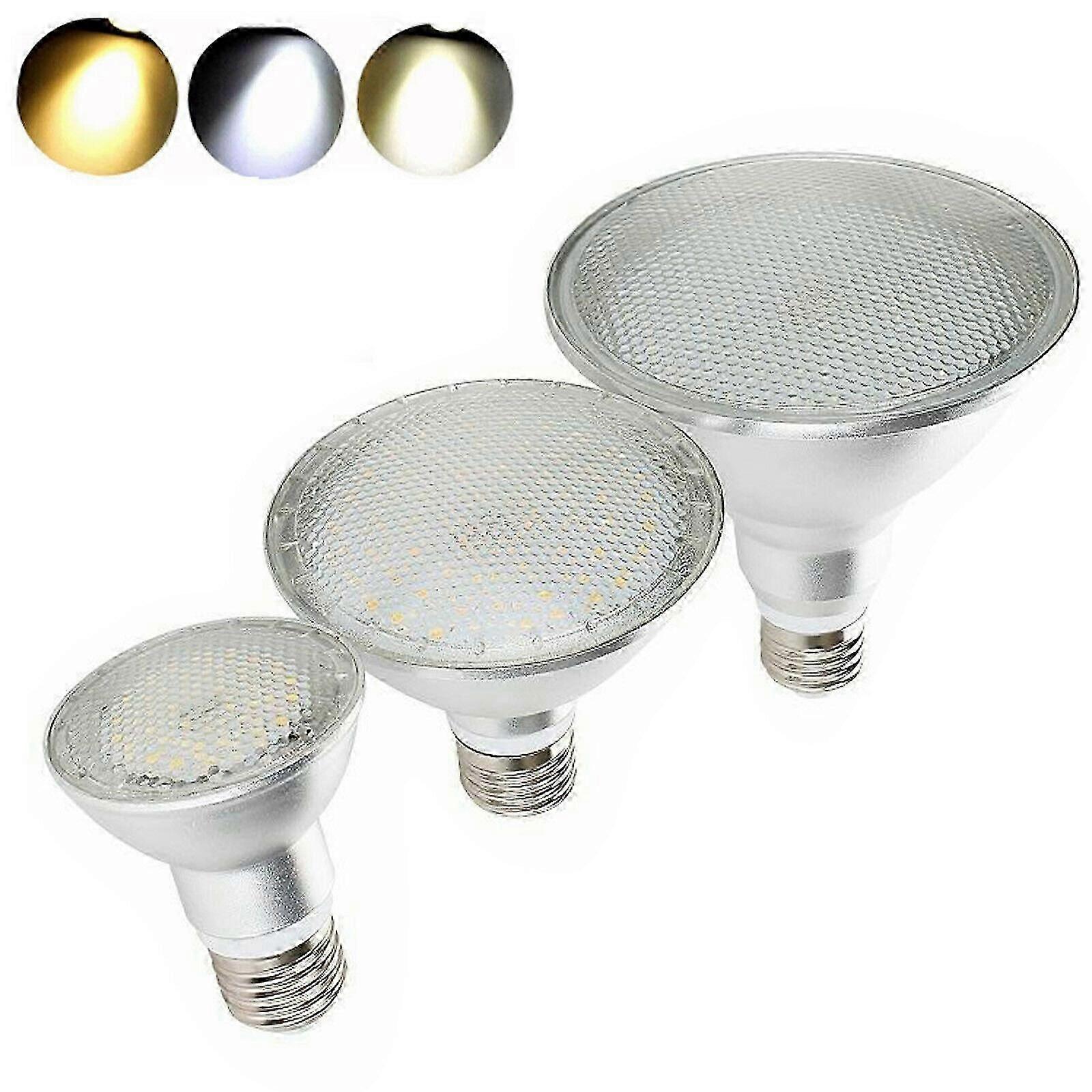 Dimmable 30W E27 LED Spotlight Bulb 2835 SMD PAR20 PAR30 PAR38 Super Bright Lamp Bright Corn Light High Power 14W 24W 110V 220V