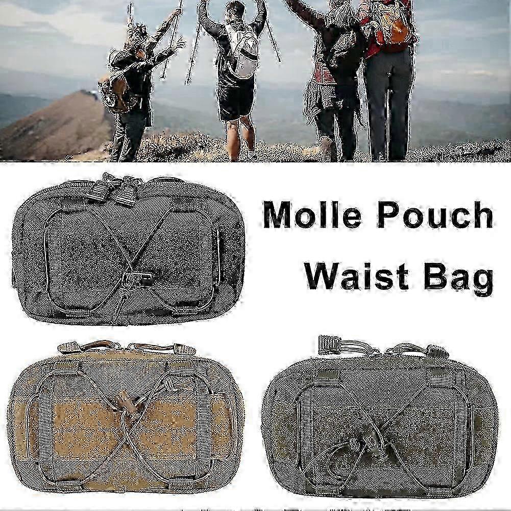 Compact Utility Tactical Waist Bag Organizer for EDC Tools and Gadgets