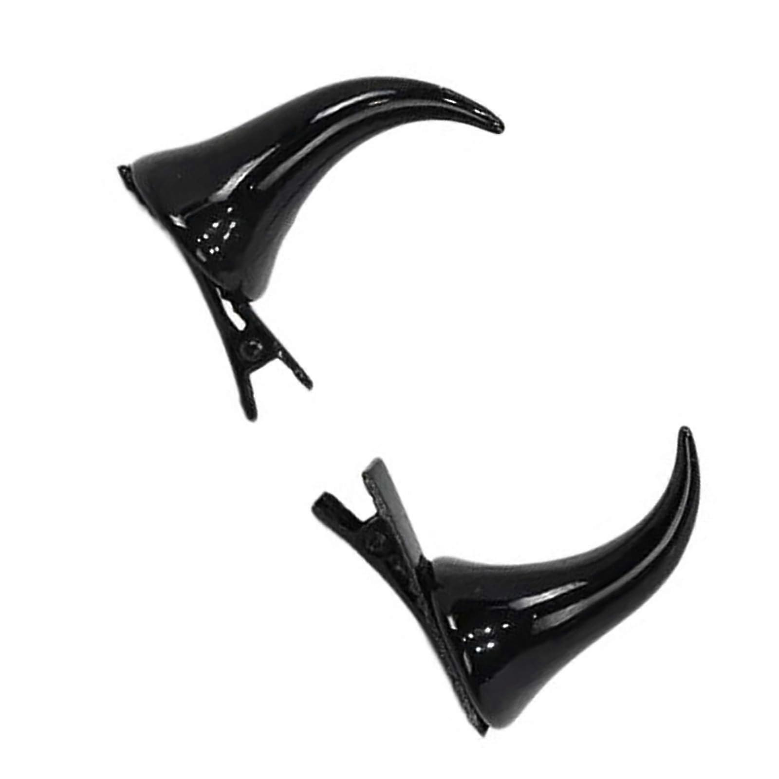 Creepy Unique Headband Twists Novelty Halloween Headwear Party Headpiece for Themed Events and Styles Black Pair'