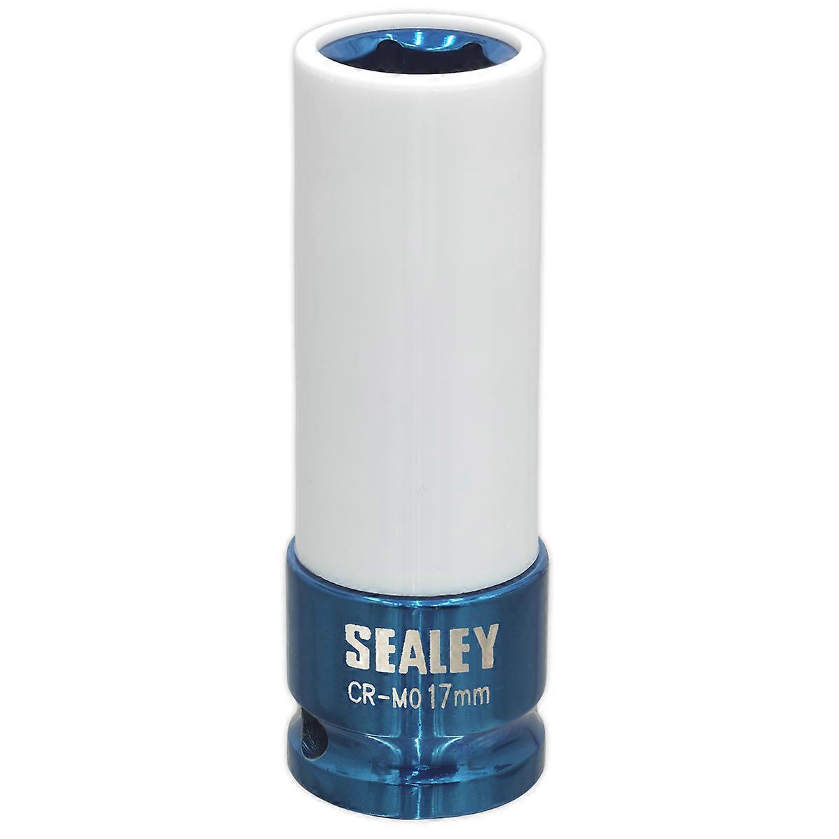 Sealey Sx03017 合金轮毂冲击套筒 17 毫米 1/2 平方驱动