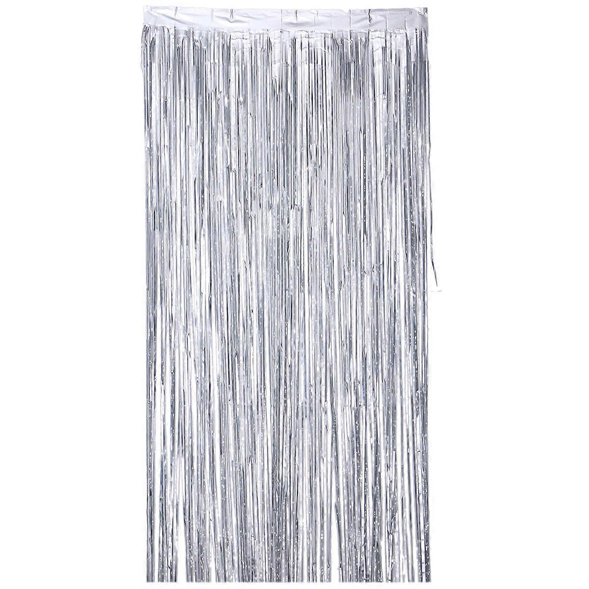 Tassels Decor Curtain Fringe Curtain Stage Arrangement Wedding Birthday Bling Bling Effect 200.00X100.00X0.05CM 1Pcs