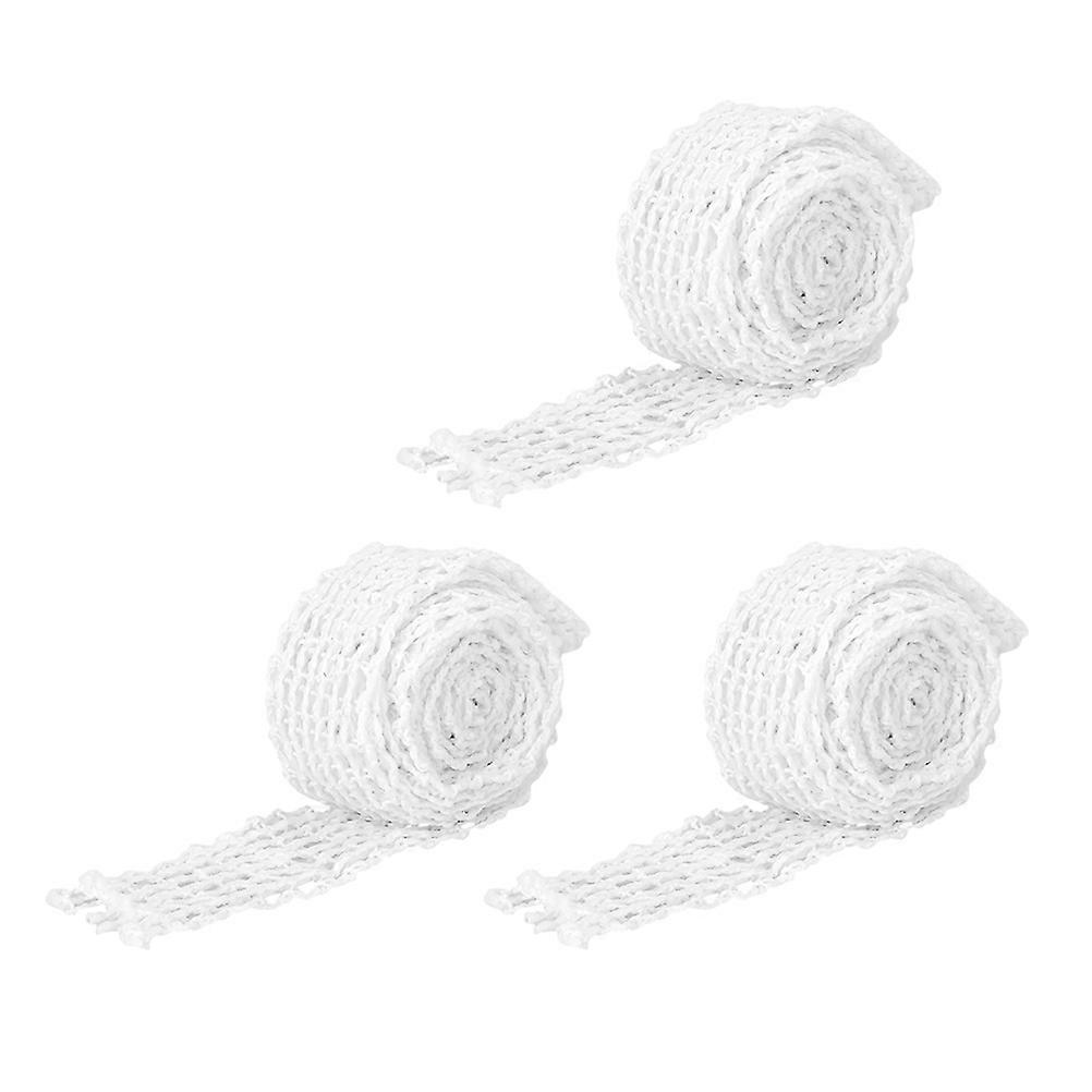 Sausage Ham Meat Netting Roll 1m Long 3pcs for Pork Sausage Packaging