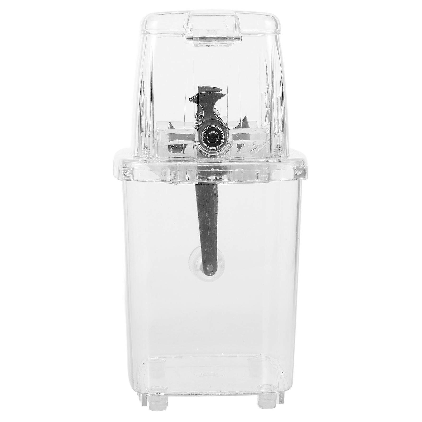 Crushed Ice Maker Hand Shaved Ice Tool Summer Use 9.4×5.9×4.3in Stainless Steel Making Snow Cones 1Set