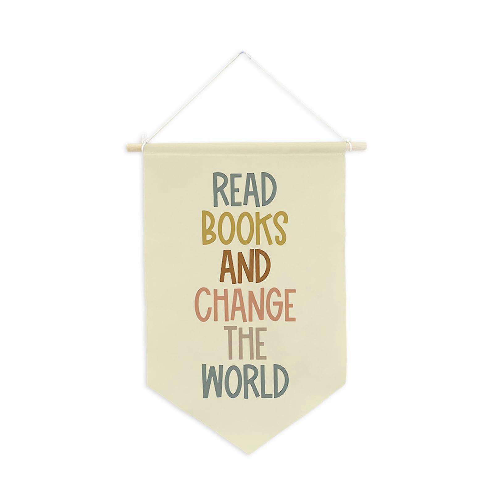 Polyester pennant wall decoration with motivational quote to enhance  space