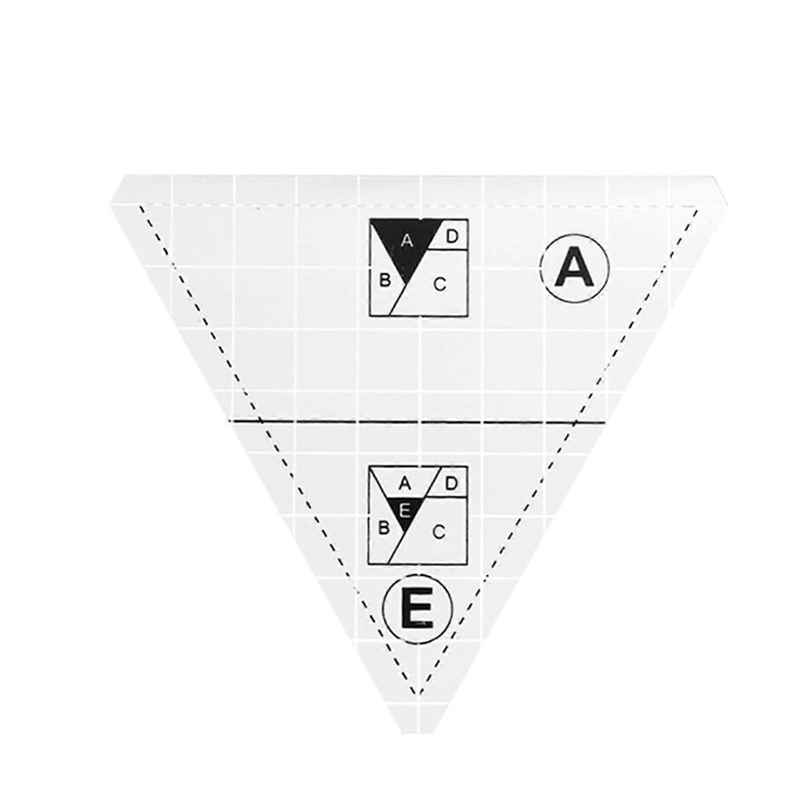 Quilting Ruler Templates Set of 3/4/5 Clear Acrylic Sewing Rulers for Patchwork Embroidery Craft Projects