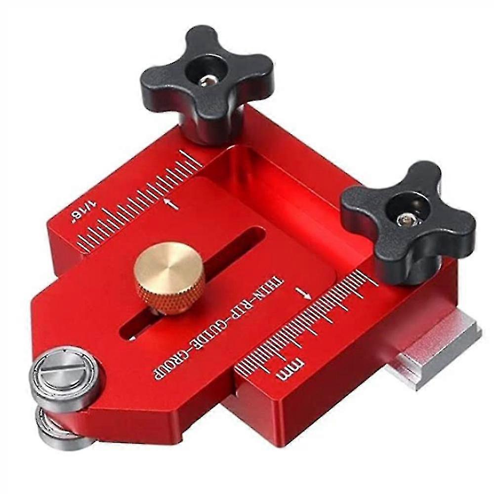 Cutting Guide Tools, Thin Table Saw Jig Fast Cutting Limit Thin-rip Tablesaw T Track Adjustable Pos--
