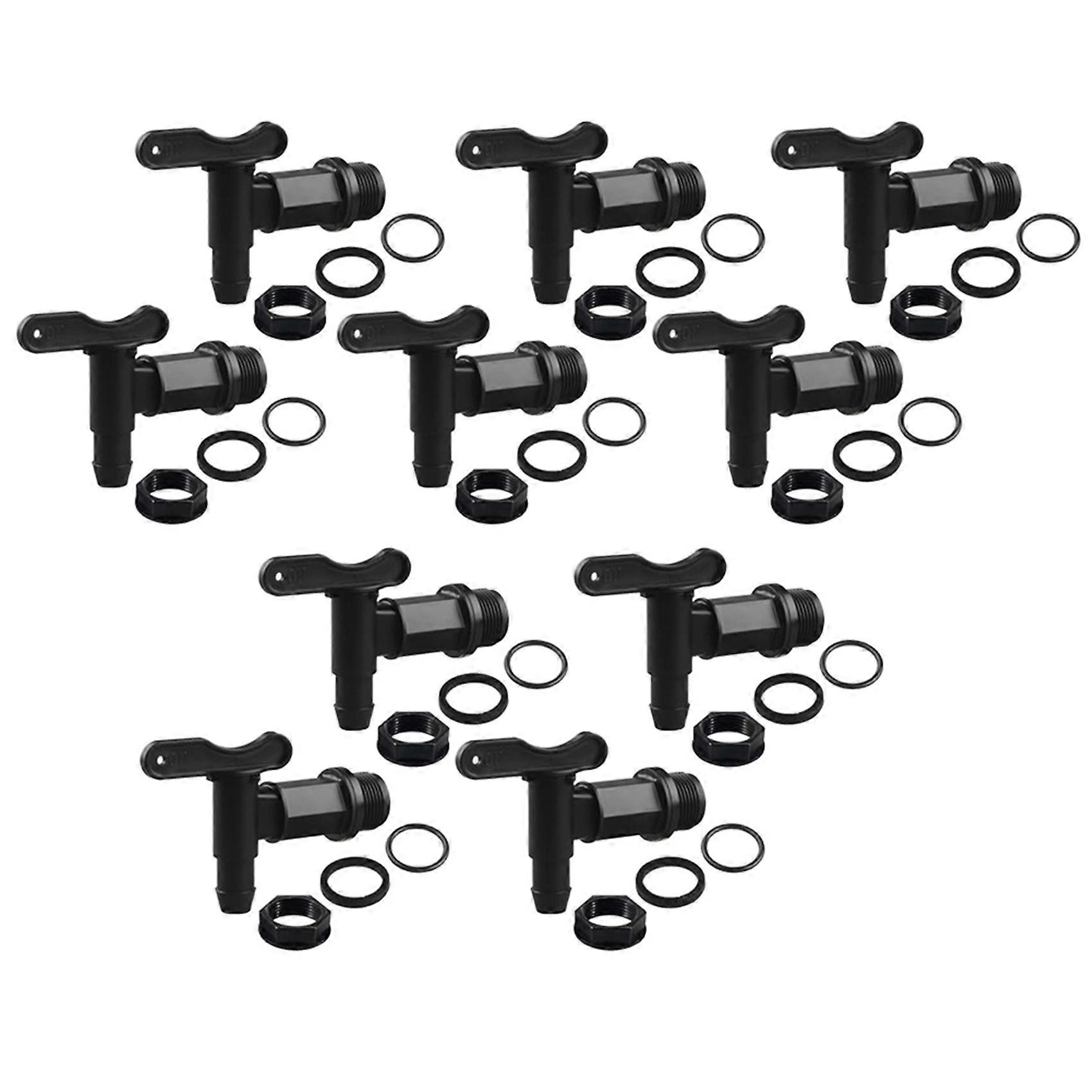 2 Set Drum Spigot Faucet Pail Taps with Gasket