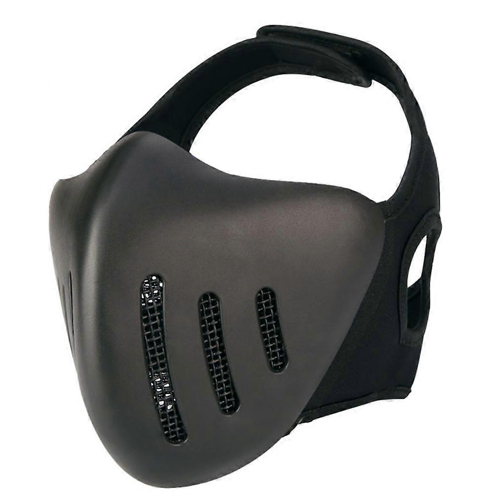 TPU Outdoor Tactics Face Shield Protection Equipment for Field Shooting Hunting CS Simulation Games