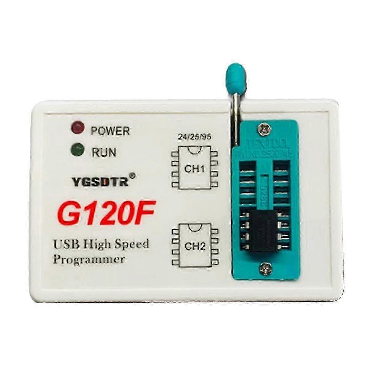 G120F Programmer 25SPI FLASH/24/25/95 EEPROM Chip BIOS Reader and Writer Burner js