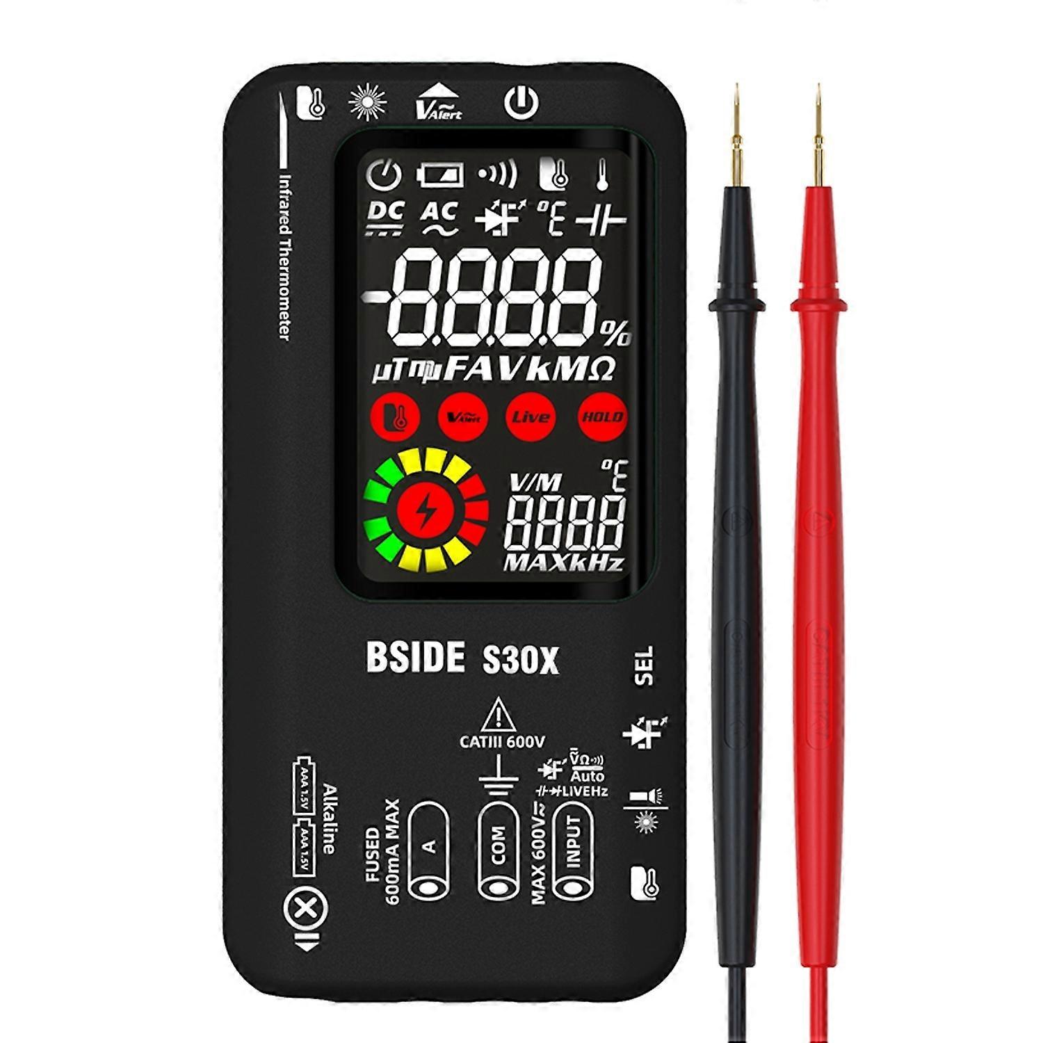 BSIDE S30X Smart Temperature Measurement Multimeter S30X (Black)