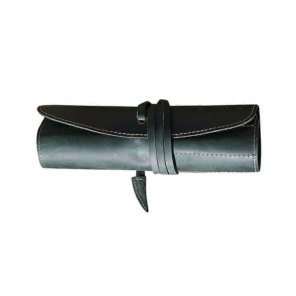 Leather Pen Pouch Holder Roll Up Pen Bag For Fountain Pen Settings 194 Cm 1Pack