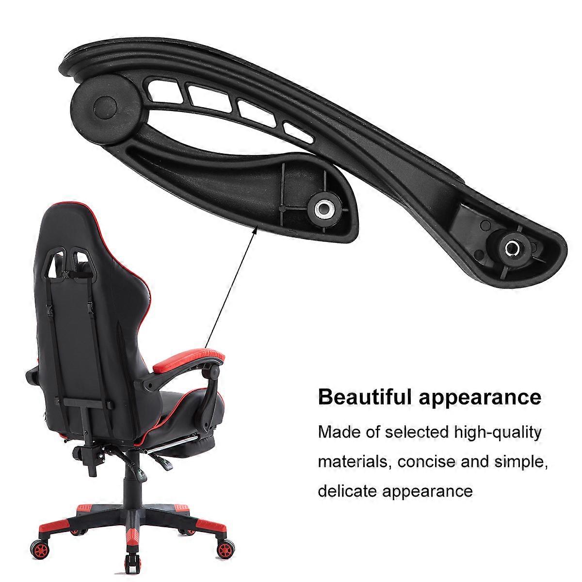 Desk Chair Arm Covers Universal Design Movable Plastic Armrest for Computer Chair Workplace 1Pair