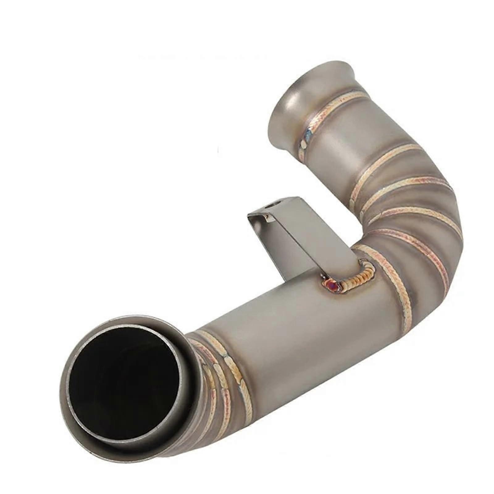 Motorrad Endschalldaempfer For CFMOTO 800MT CF 800-5A 2021 2022 Titanium Alloy Mid Pipe Exhaust Connector Type B