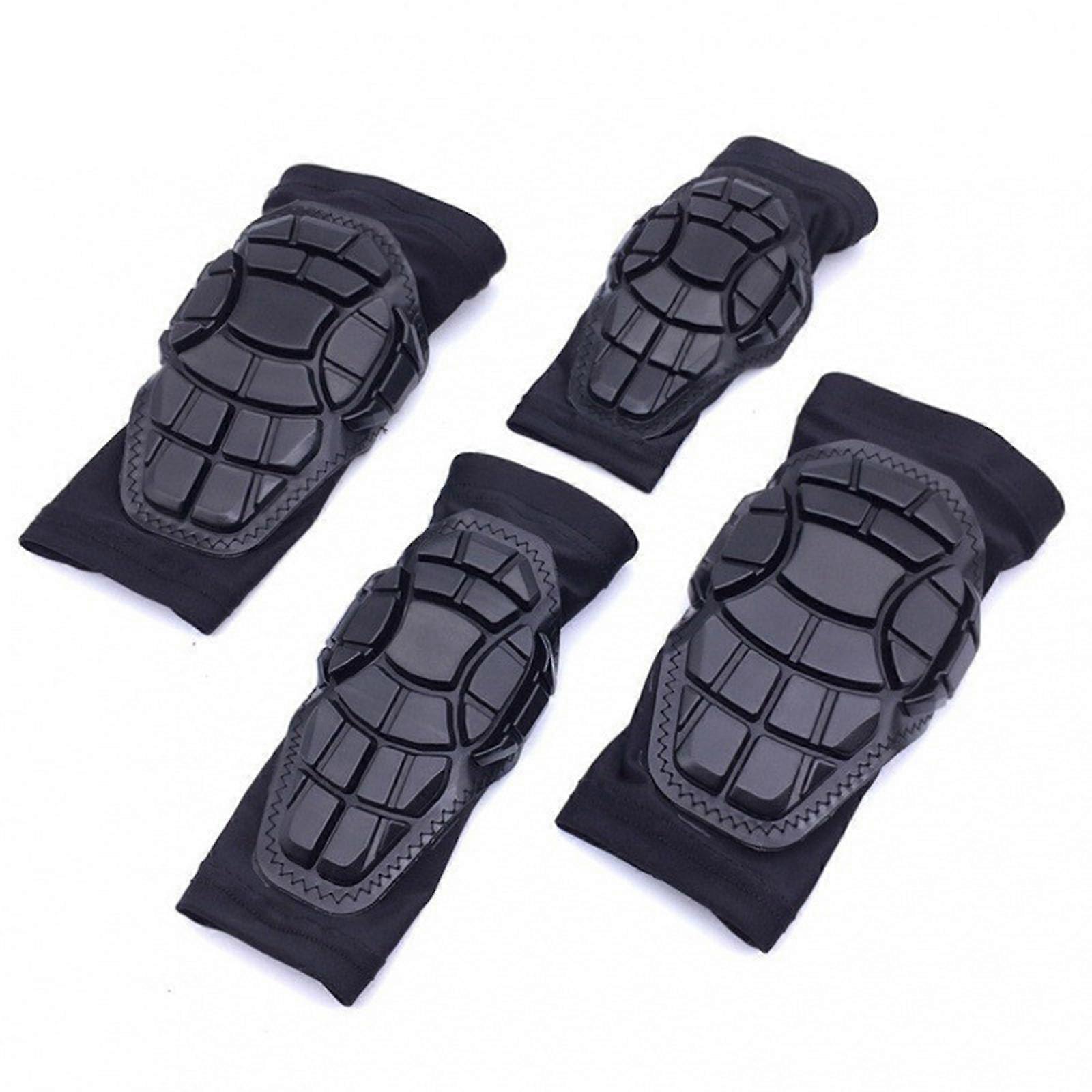 Kid Protective Gear Set with Knee and Elbow Pads for Boys and Girls Age 3-13, Ideal for Scooter, Roller Skating, and Biking