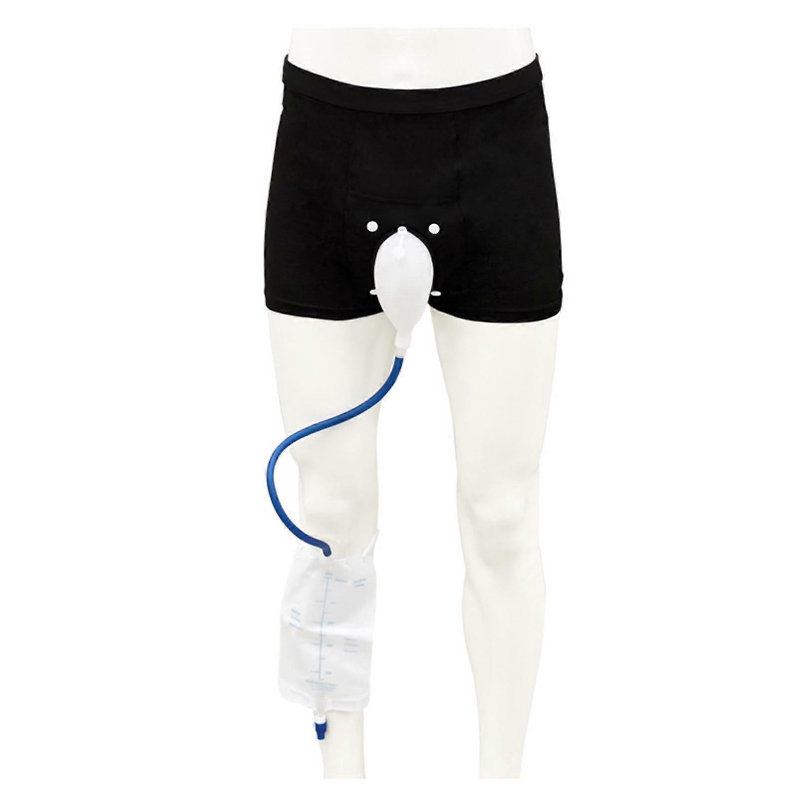 Incontinence Solutions For Men With Removable Urinal And Silicone Bag Size Medium Leak Management