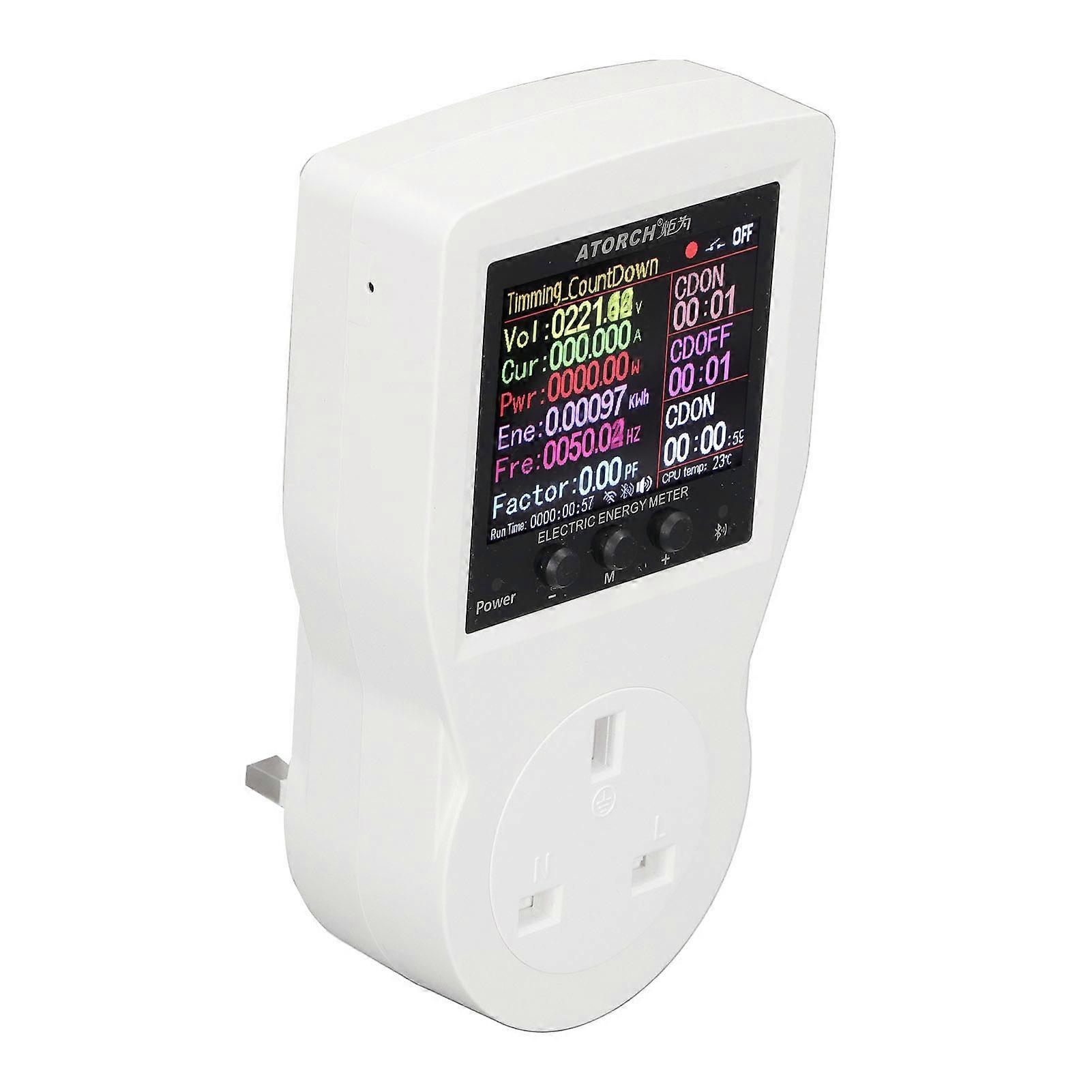 Smart Metering Socket Realtime Monitoring 16A Maximum Current 3680W WiFi Intelligent Outlet