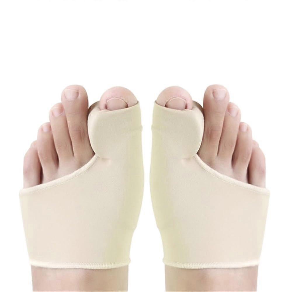 Hallux Valgus Sock Corrector for Men and Women, Silicone Bunion Splint and Toe Separator, Size 35-40 EU