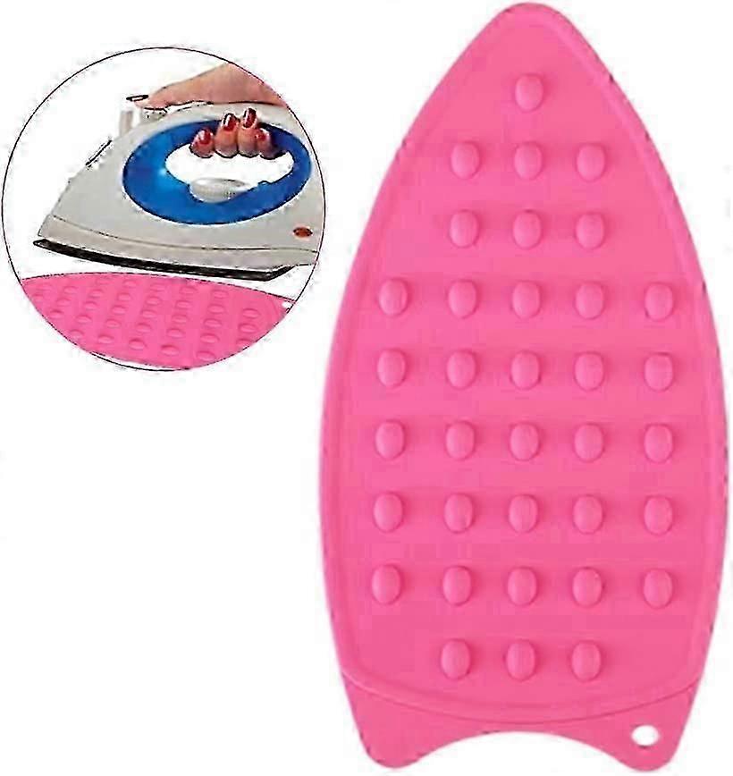 Haushaltssilikon Wärmeisolierung Bügelpad (Rosenrot) 1 Stück Std