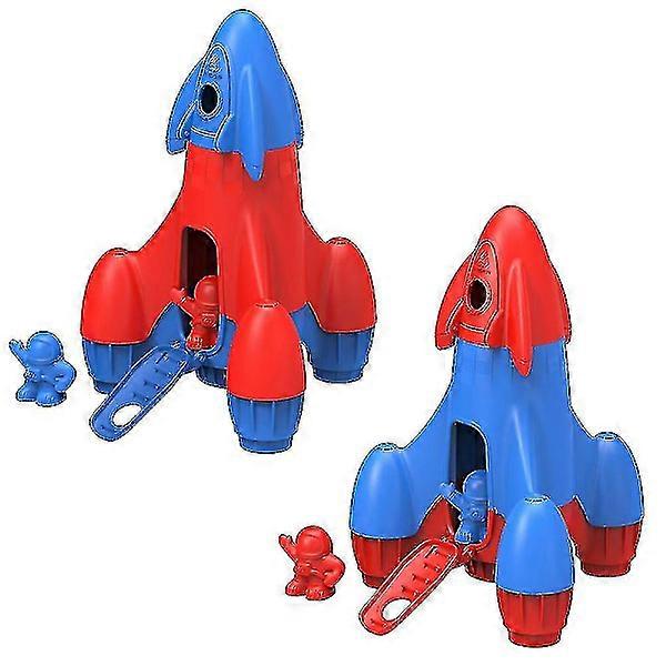 Rocket toy vehicle flying