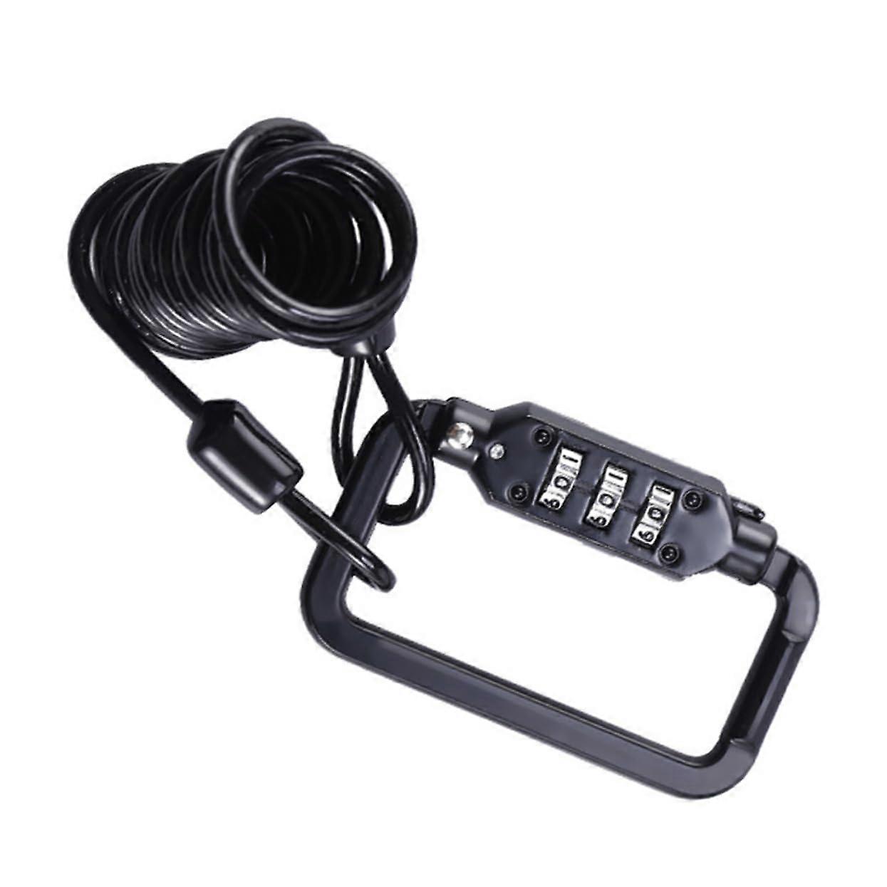 Motorcycle Helmet Lock Zinc Alloy Secure Lightweight for Various Sizes