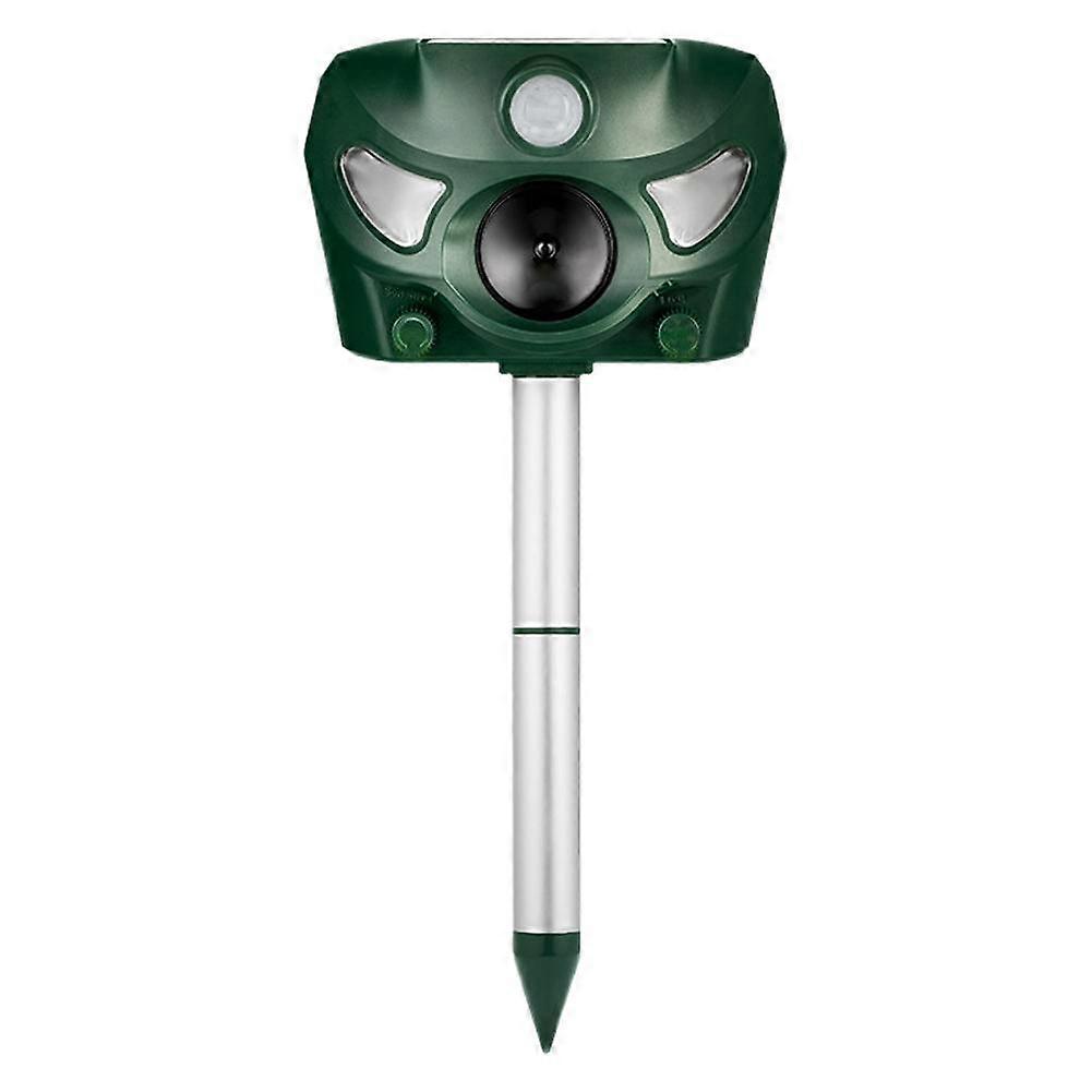 Solar Powered Soundwave technology Animal Repellent with Motion Sensor