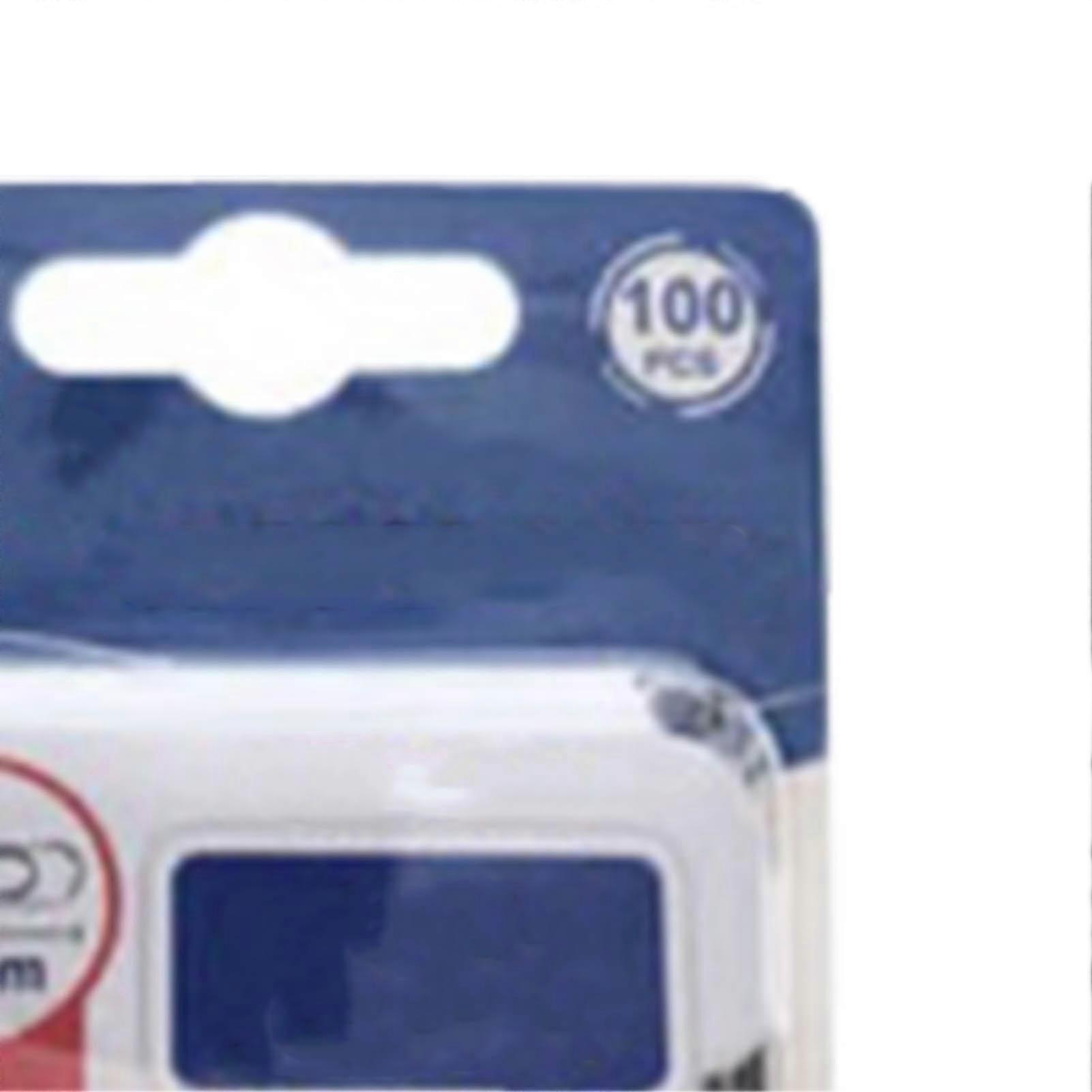 100pcs Paper Clips Rust Resistant Silver 25mm Paperclips for Office School Daily Use