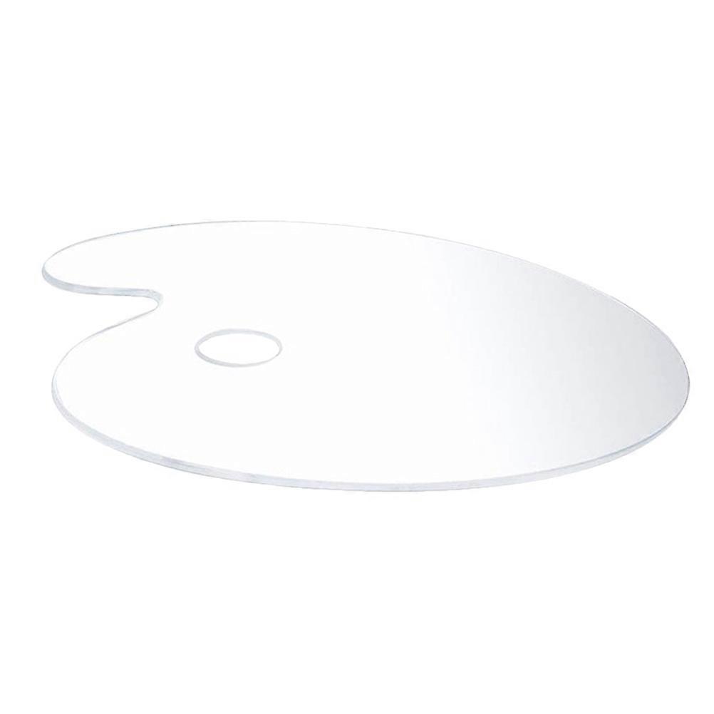 Acrylic Painting Palette with Color Mixing Tray for Artists Transparent and Durable for Painting 1Pc