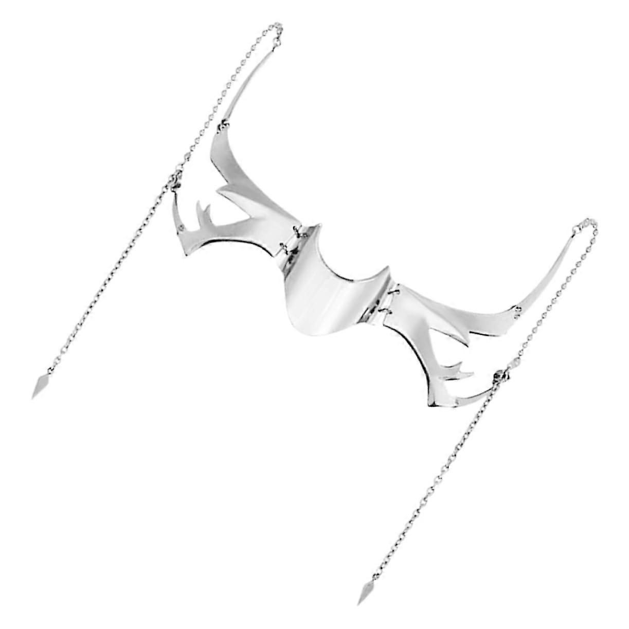 Punk Metal Irregular Half Mask For Steampunk Events, Halloween, And Masquerade Balls, Reusable For Creative Looks