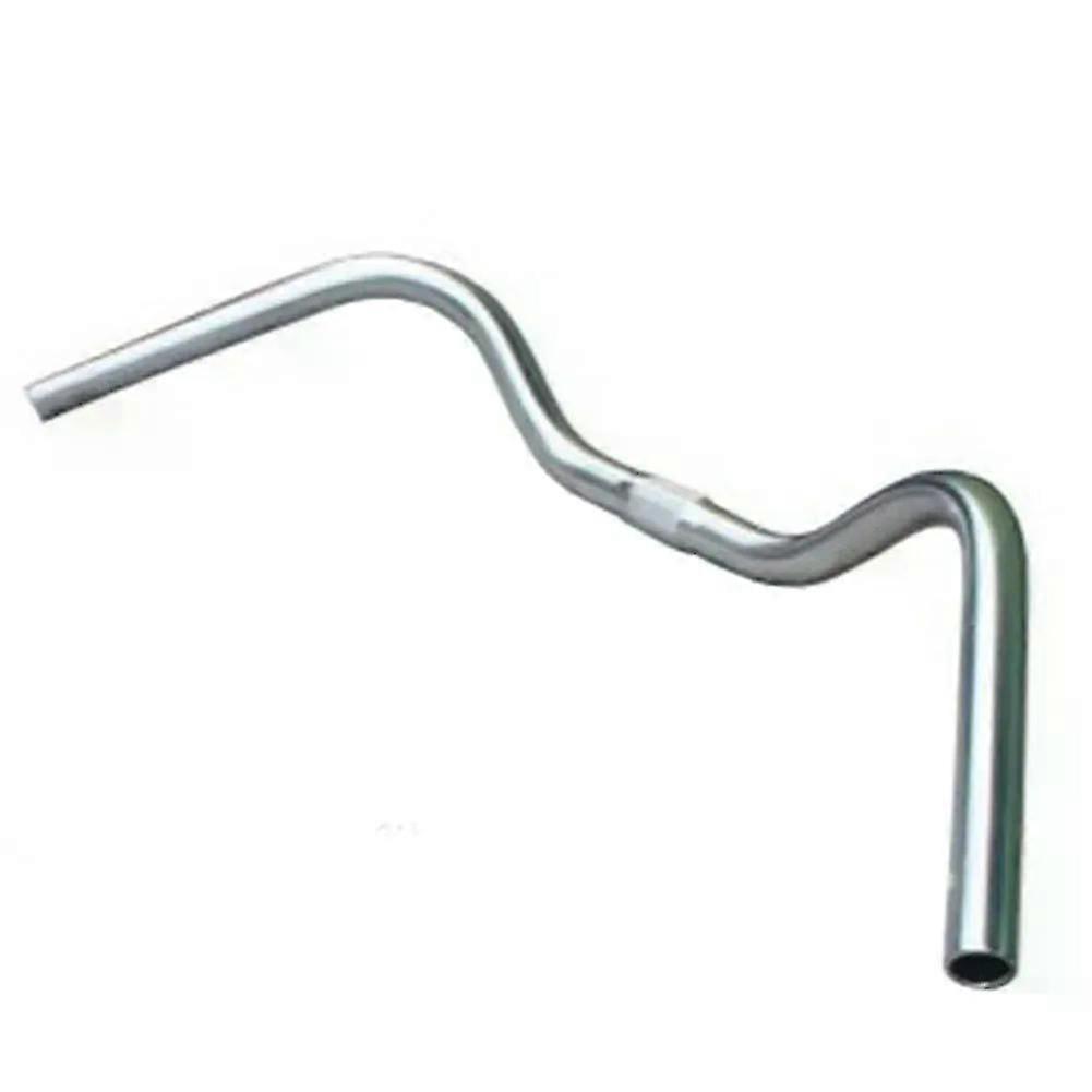 Bicycle Handle Bike Handlebar 222x560mm Silver Accessories Swallow Handle With Small Curved Cycling High Quality