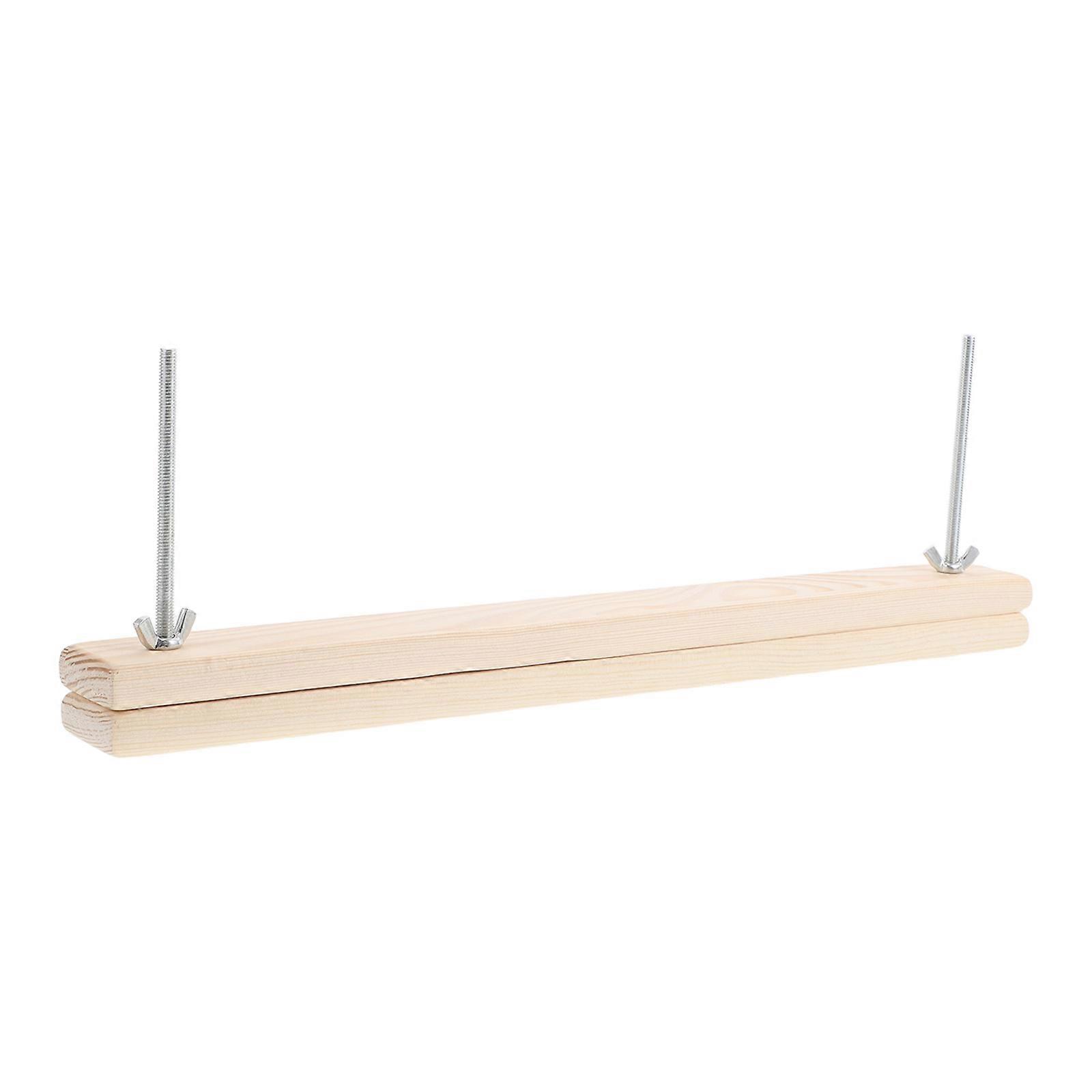 Craft Tools Bookbinding Press Pine Wood Bookbinding Tool Book Repair Kit Efficient And Easy To Use 1Set