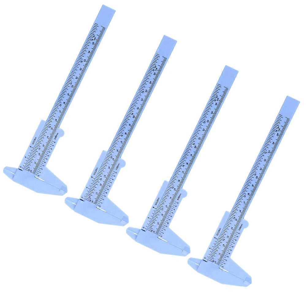 Measurement Caliper Tool Mini Measure Tool Handicraft Measuring Blue 21x7 Cm Depth Measurement