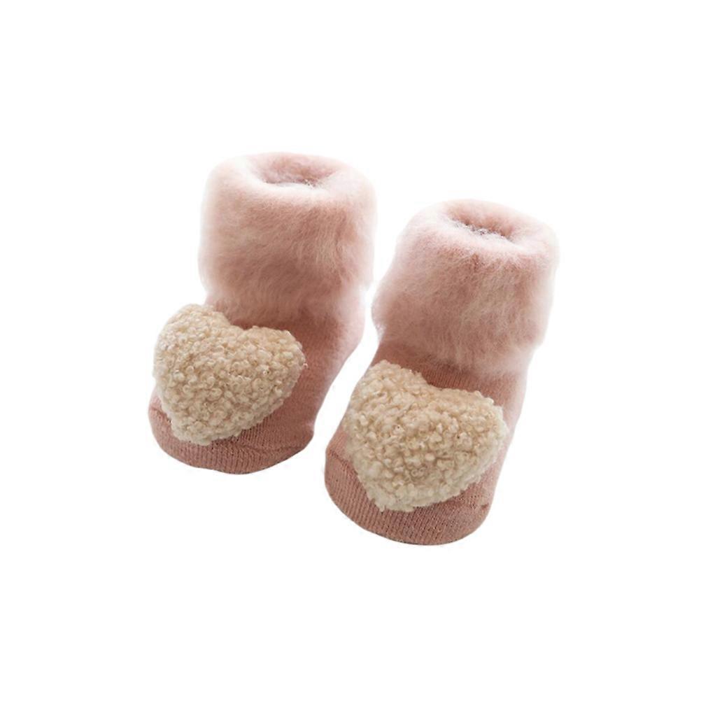 Socks for Newborn Kids Toddler Non-Slip Warm Winter 1Pair