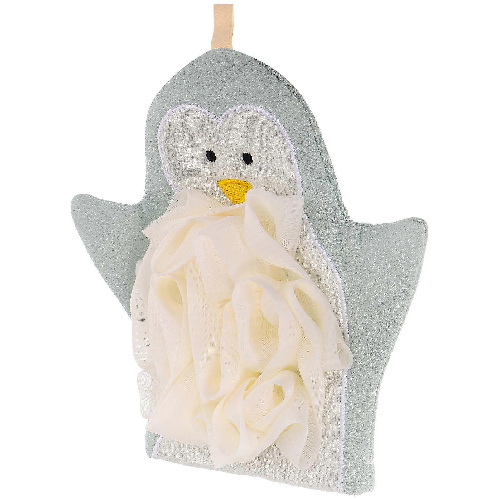 Double-Sided Design Skin Exfoliating Glove Bath Accessory Toweling Material 1Pack