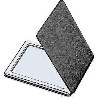 Compact Mirror For Men, Women And Girls, Black Travel Makeup Mirror, Portable Double Sided Mirror-Good