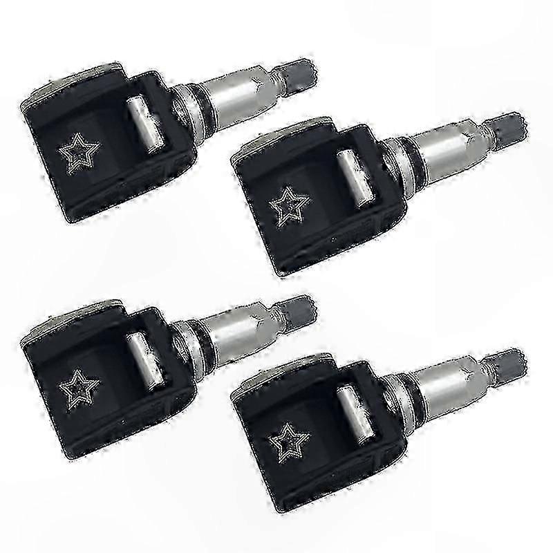 4-Pack Tire Pressure Monitoring Sensors for Vehicles