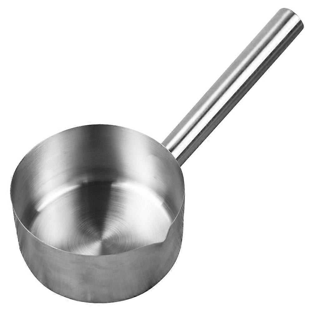 Stainless Steel Water Ladle Soup Ladle Multi Functional Bath Dipper Milk Pot 1 Set